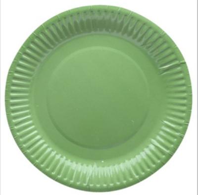 China 8 Inch Disposable Eco-Friendly Paper Plate for sale