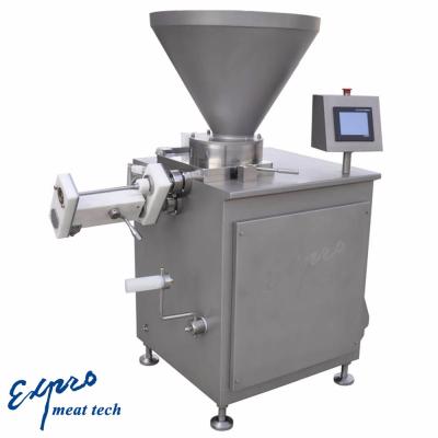 China Factory EXPRO Automatic Vacuum Sausage Filling Stuffing Machine Sausage Filler / Vacuum Sausage Stuffer for sale