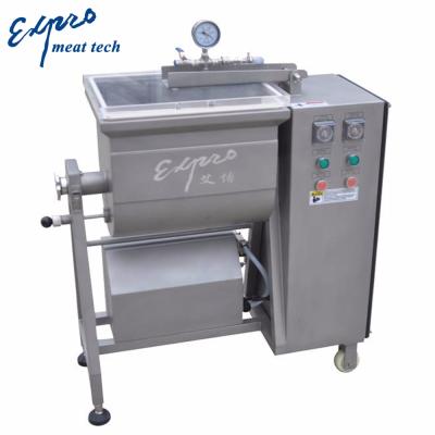 China Meat Processing EXPRO 30 Liter Vacuum Meat Mixer Vacuum Kneader (BVBJ-30F) for R D Lab or Small Size Factory for sale