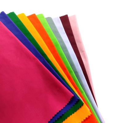 China Waterproof Solid Color TC Polyester Cotton Poplin Fabrics For Shirts Wholesales for sale