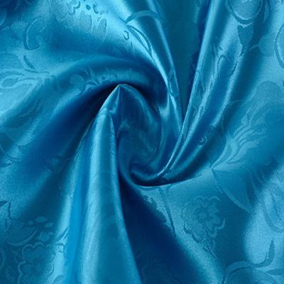 China Fabric supplier jacquard polyester satin anti-static fabric can be customized for sale