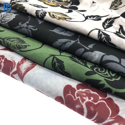 China Memory Wholesales High Quality Soft 100% Polyester Digital Print Floral Chiffon Fabric For Women Dress for sale