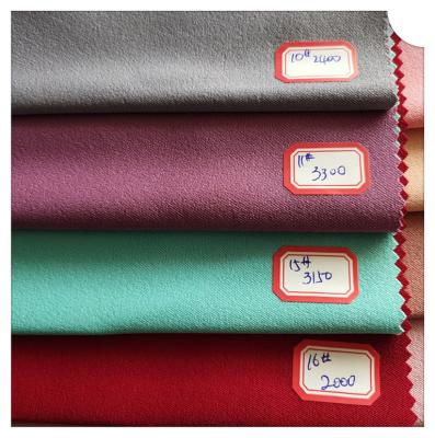 China Shaoxing keqiao poly 4 way span twill fabrics Casablanca running fabrics 96%polyester 4%spandex 58