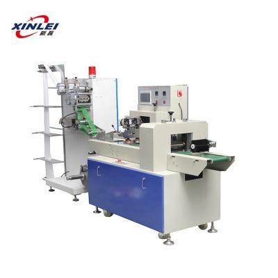 China Electro Magnetic Pump Intelligent Wet Wipe Packaging Machine Machine Production Line , Wet Wipe Packaging Machinery for sale