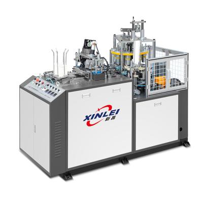 China Disposable Medium Speed ​​Paper Cup Hotels 4oz 9oz Tea Coffee Paper Bag Machine Production Line Machine for sale