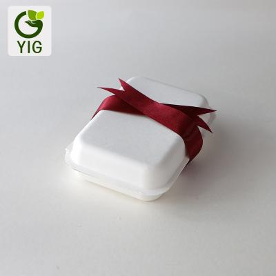 China Wholesale Disposable Small Sliding Paper Pulp Soap Box Packaging for sale