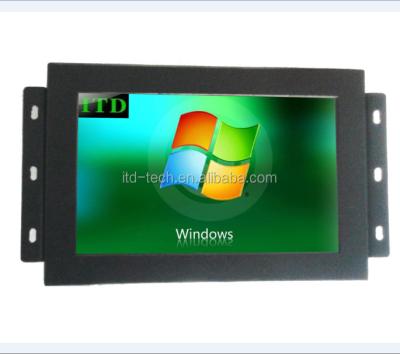 China ATM.POS 7 Inch High Resistive Open Frame LCD Monitor PCAP Touch Brightness Optional for sale