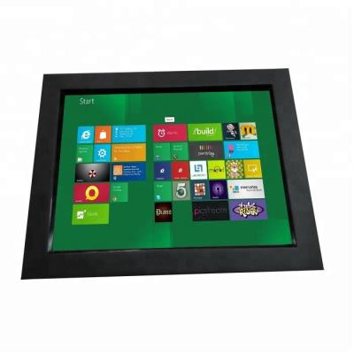 China 12 Inch Touch Screen Monitor Rugged Steel Chassis HD Video Input Raspberry Pi Supported 12