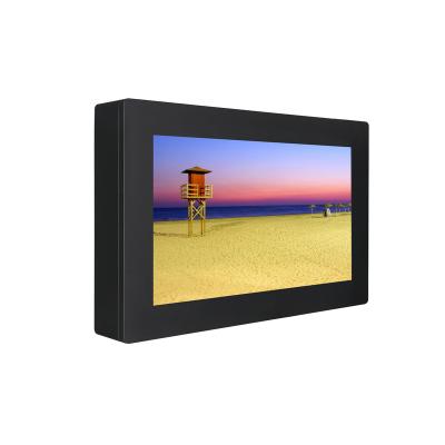 China 55inch Full Outdoor Digital Signage Outdoor All Waterproof 2500nits -45~55 Degree For Kiosk for sale