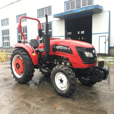 China Chinese Building Material Stores Factory Supply 60HP 4WD Farm Mini Diesel Small Garden Agricultural Tractor for sale