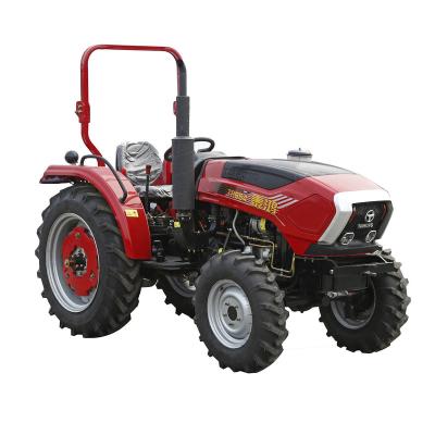 China Building Material Stores Fmworld 554 Mini Wheel Tractor 50HP Agricultural Farm for sale