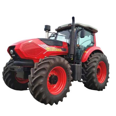 China Building Material Shops Big Horse Power 220HP 4WD Farm Cultivating Agricultural Farm Tractor for sale