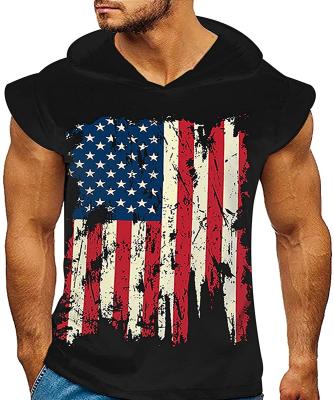 China Belovecol QUICK DRY Mens Tank Bodybuilding Muscle Shirts Gym Hooded Workout Hoodies Gym Tops Sleeveless Shirts for sale