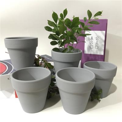 China Modern Cheap Flower Pot Wholesale Home & Garden Hot Selling Colorful Ceramic Cylinder Nordic Design Matte Flowerpot for sale