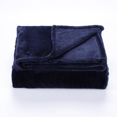 China light & breathable Flannel Blanket Double Sided Microfiber for added warmth in bed 60