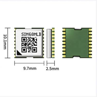 China M2M and IoT Application SIMCOM SIM68MLB GNSS Module Integrated with GPS and BeiDou System in One LCC Type for sale