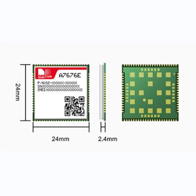 China M2M SIMCOM LTE Cat1 450MHz LCC+LGA Wireless Module GSM GPRS A7676E for sale