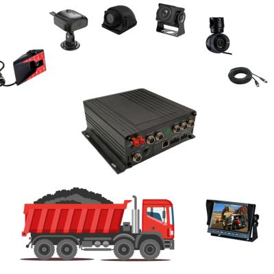 China 4G GPS WIFI ADAS DSM BSD Optioneel 2023 Richmor MDVR voor Bus Truck Spanning DC 8V 36V Te koop