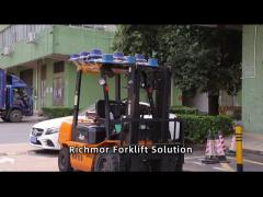 H.264 H.265 Video Compression Forklift Camera System With Wifi 4G GPS Face Recognition MDVR