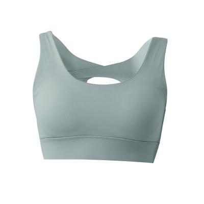 China Breathable Low Price Laminated Bra Fitness Sports Compound Adjustable Bra With Clasp for sale