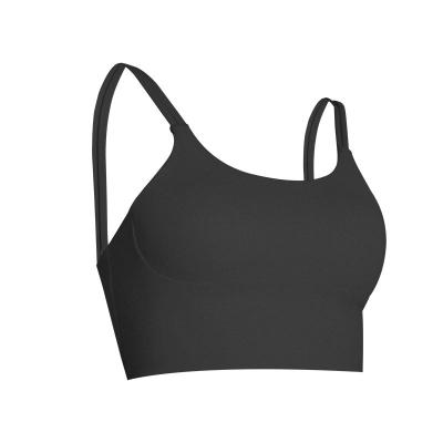 China Breathable Economic Custom Design Nylon Sports Bra Beach Top High Quality Sports Bra for sale