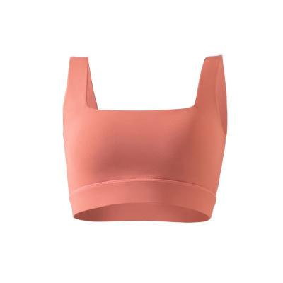 China Latest New Arrival Breathable Design Square Collar Teenagers Sports Bra Workout Sports Yoga Tops Bra for sale