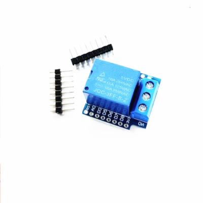 China 1 Channel Relay Mode Interface Panel Shield for D1 Size MINI 5V Level Trigger 1 Channel 5V Relay for sale