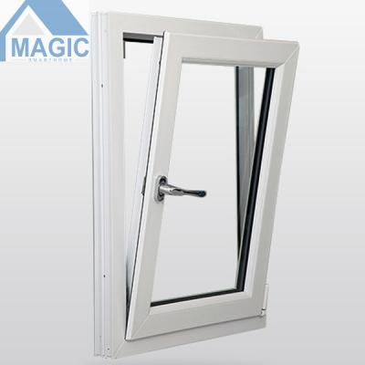 China Pvc Magnetic Panels Sound Insulation New Product Screen Tilt Tower Window Pvc Windows Upvc Aluminum Window 2 for sale