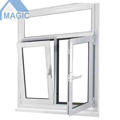 China Factory Magnetic High Quality Aluminum Stained Glass Window Tower Tilt Building Weijia Aluminum Screen Window for sale