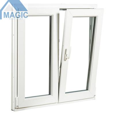 China Magnetic Screen Profile Tilt Tower Window Glass Tilt Tower Design Aluminum Tilt Tower Window For Home for sale