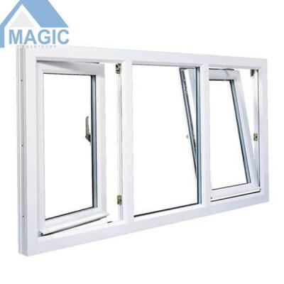 China High Quality Tilt Tower Window Double Screen Magnetic Stained Glass With Cheap Price Stained Glass Factory for sale