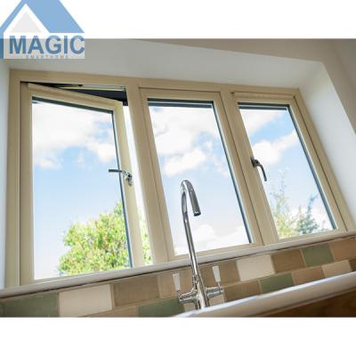 China Magnetic Casement Window Screen With German Hardware Casement Window Factory Stained Glass For Home for sale