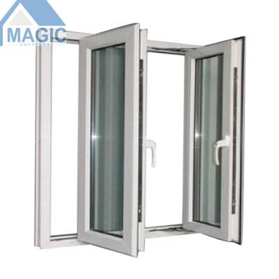 China Magnetic Screen Profile Window Curtains Glass Window Design Aluminum Casement Window For Home for sale