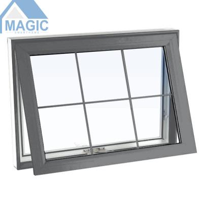 China Upvc double magnetic screen tent window pvc tent window glass horizontal glass factory for sale