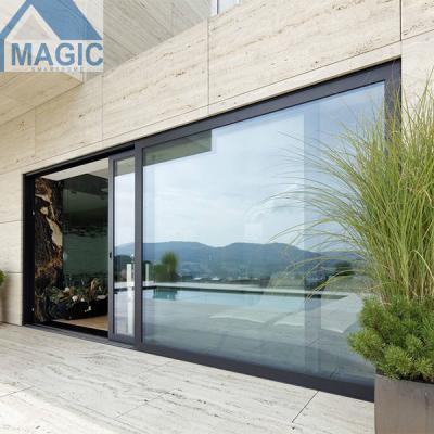 China Heat Insulation Aluminum Door And Window AS2047 Interior Sliding Windows With Frame And Tempered Glass for sale