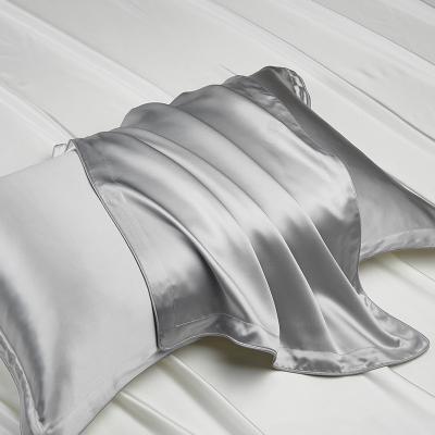 China Custom Silk Anti-Static Comfortable Soft Blissy Silk Pillowcase Pillow Cases for sale