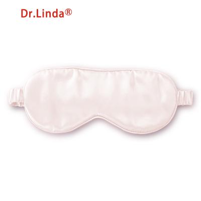 China Comfortable Colorful Travel Eye Mask Nourishing Daily Silk Eye Mask for sale