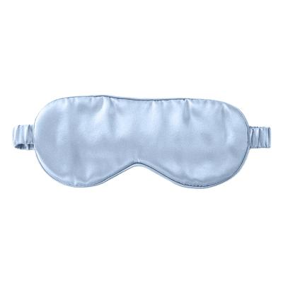 China Hot Sale 2021 Travel Airplane Travel Luxury Hotel Luxury Gift Silk Eye Mask Eye Sleep Mask for sale