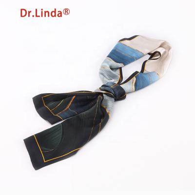 China Women UV Proof Designer Summer Long Silk Face Scarf Styles Female Shade Silk Scarves Sun Muffler OEM for sale