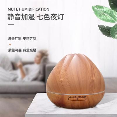 China Wholesale Newest Aroma Humidifier Household Smart Light Color LED Night Changing Aromatherapy Diffuser Humidifier for sale