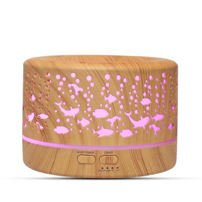 China LED Night Light Factory Outlet Portable Led Changing Light PP Mini High Quality Ultrasonic Aroma Diffuser for sale