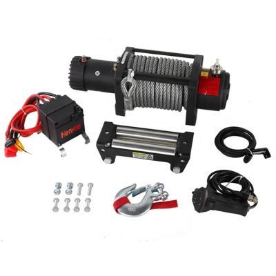 China Another 25000 Pounds Electric Winch Kit, High Load Capacity 12V Waterproof Wire Rope Winch for sale