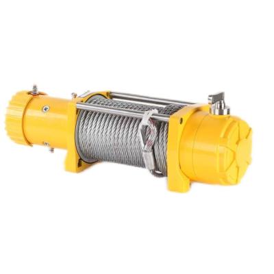 China 9500 LB DC 12v 24v AUTO Advanced Electric Cable Winch 4x4 For Car Truck Jeep for sale