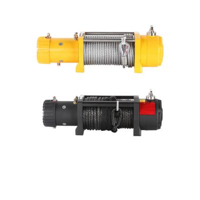 China AUTOMATIC perfect efficiency 13500 lbs 12v electric winch for car truck offroad winch for sale