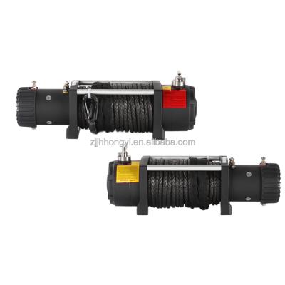 China 12v 24v AUTO Car SUV Electric Winch 9500lb 12000lb 13000lb 4x4 Off Road for sale