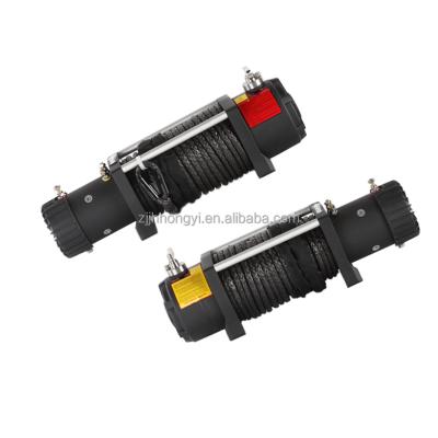 China AUTO factory selling car winches DC 12v 24v electric car winch for cars for sale