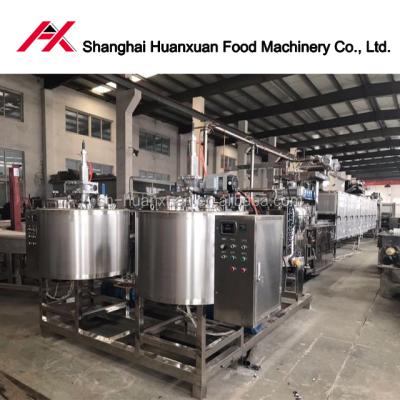 China Small High-efficiency Automatic Hard Candy Making Machine Small Hard Candy Production Line. for sale