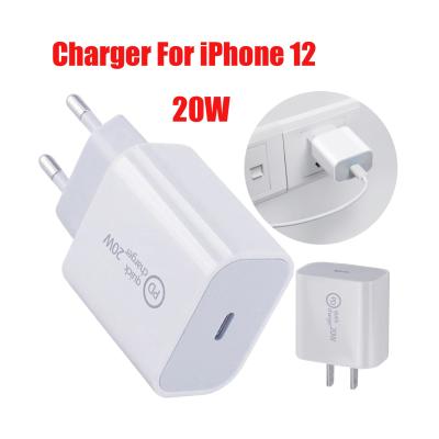 China Mobile Phone 20W USB Type C Wall Charger PD Charger Adapter For Phone 11 12 Magsafing USB-C Fast Charger Adapter for sale