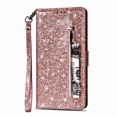 China Women Zipper Luxury Eco-friendly Flip Wallet Case Cellphone Cover Bag For Samsung Galaxy S20 Ultra/S20 Plus/S20/Note10/Note10 Pro for sale