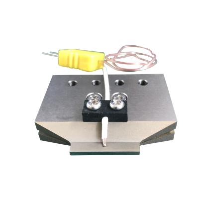 China Factory Alloy Titanium Blade Pulse Head Press Welding Machine Custom Hot Blade Head Hot Pressing Head for sale